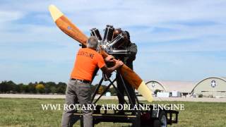 WWI Rotary Engine [upl. by Haggerty]