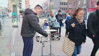 busking streets [upl. by Aneelak]