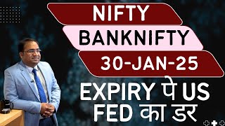 Nifty Prediction and Bank Nifty Analysis for Thursday  30 January 25  Bank NIFTY Tomorrow [upl. by Arihat]