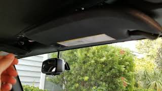 Jeep Wrangler sun visor fix EASY [upl. by Llerehs546]