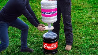 Experiment Coca Cola VS Mentos [upl. by Claudia]