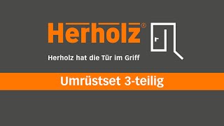 How to Türbänder wechseln  Umrüsten auf dreiteilige Bänder [upl. by Sihon]