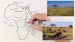 Geography of Africa [upl. by Neellok]