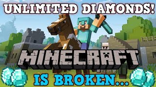 Minecraft Is A Perfectly Balanced Game With No EXPLOITS  Excluding Unlimited Diamonds Glitch [upl. by Sadick141]