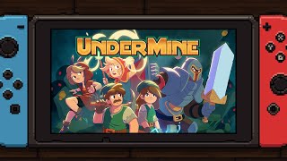 UnderMine  Nintendo Switch Release Date Trailer [upl. by Wendall786]