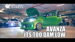 4 Seater Toyota Avanza Its Too Damn Low [upl. by Afihtan]