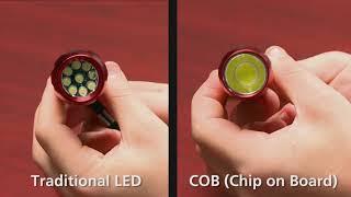 COB vs LED Flashlights [upl. by Fina]