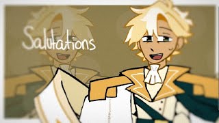 Salutations Sir  Cookie Run Animation meme [upl. by Ardnasela838]