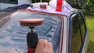 Cerium Oxide Windshield Polishing Part 2 [upl. by Aloap6]