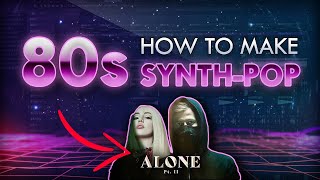 How to make 80S SYNTHWAVE POP  FL Studio [upl. by Erot]