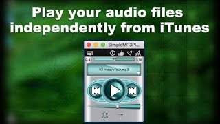 Simple MP3 Player is a Music Media Player for Mac [upl. by Robinetta]