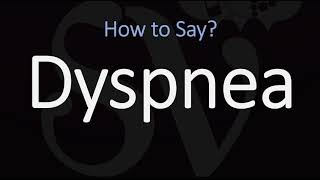 How to Pronounce Dyspnea CORRECTLY Meaning amp Pronunciation [upl. by Cymbre]