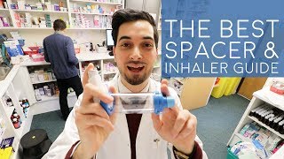 How To Use A Spacer With Inhaler  How To Use Spacer Device  How To Use Aerochamber With Ventolin [upl. by Yecnahc]