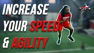 4 Explosive Agility Cone Drills To Get Faster [upl. by Krissy784]