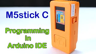 M5 Stick C programming in arduino IDE  led blink [upl. by Adnowat]