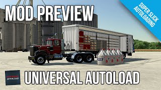 Mod Preview  Universal Autoload Looks Fantastic  Farming Simulator 22 [upl. by Ffilc76]