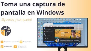 Toma una captura de pantalla en Windows [upl. by Ahsaret706]