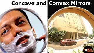 Concave and Convex Mirrors [upl. by Nennarb]