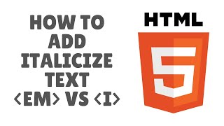 Two ways to italicize text in HTML  Code Academy [upl. by Leirbma]