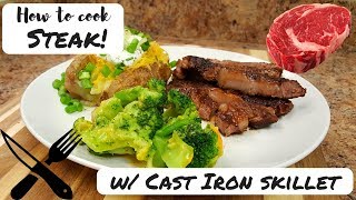 How to cook a Rib Eye Steak like the Restaurants [upl. by Whitten934]