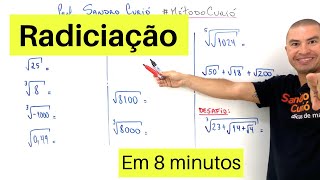 FÁCIL e RÁPIDO  RADICIAÇÃO EM 8 MINUTOS [upl. by Caasi]