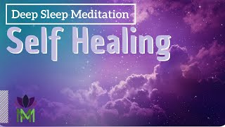 Stress Reducing and Self Healing Deep Sleep Meditation  Mindful Movement [upl. by Enyaj]