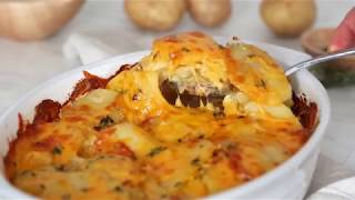 Scalloped Potato Gratin Recipe [upl. by Prober]