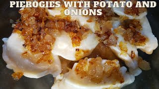 How to make Ukrainian Potato and Onion Pierogies  Grandmas Recipe [upl. by Nanoc516]