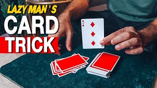 My FAVORITE SelfWorking Card Trick NEVER Touch The Deck [upl. by Fons]