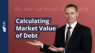 Calculating Market Value of Debt [upl. by Airalednac]