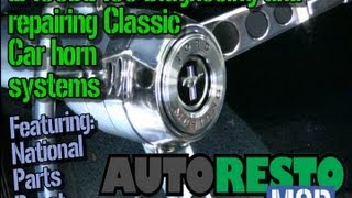 Diagnosing and repairing Classic Car horn system [upl. by Nnomae502]