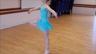 GRADE 4  DANCE D Ballet Turns RAD [upl. by Oecile]