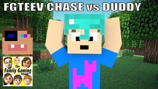 FGTEEV MINECRAFT PE FUN Pocket Edition Father vs Son Challenge Games [upl. by Llerrehs]