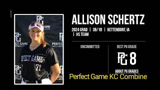 Allison Schertz 24  PG Combine 102022 [upl. by Uhej]