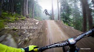 Mountain Biking the lower Whistler Bike Park [upl. by Hose]