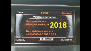 Audi MMI Maps 2018 update with activator [upl. by Chandos]