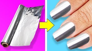 26 HACKS PARA TUS UÑAS QUE DEBES PROBAR [upl. by Binnie]