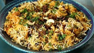 Kerala Biryani Recipe  Vegetarian Maincourse Recipe  Masala Trails With Smita Deo [upl. by Hgielram]