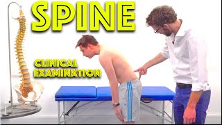 Spine Examination  Back Pain Assessment  4K  Clinical Skills  Dr Gill [upl. by Ellessig563]