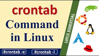 crontab command in Linux  Schedule FutureRecurring Tasks [upl. by Kath813]