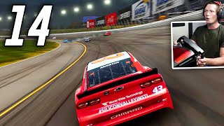 NASCAR Heat 5  Part 14  EVADING A WRECK [upl. by Esinaej]