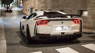 CRAZY Arab Novitec NLargo Ferrari 812 Superfast  Insane V12 Sounds [upl. by Kire]