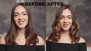 Howto do Balayage Hair Colour at Home [upl. by Ahseekal]