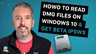 How to extract IPSW files from an iOS beta DMG on Windows [upl. by Ylak]