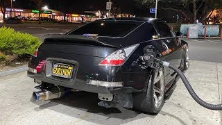 350Z GETS A TOMEI EXHAUST [upl. by Sehguh]