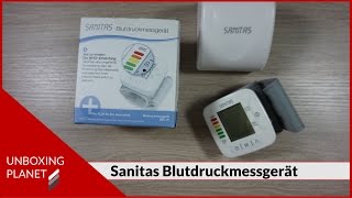 Sanitas Blutdruckmessgerät  Unboxing [upl. by Killy]