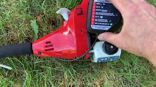 Homelite 26cc gas trimmer review Model UT26CSEMC [upl. by Are]