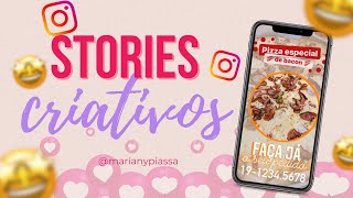 Stories Criativos para Pizzaria [upl. by Aisirtap]