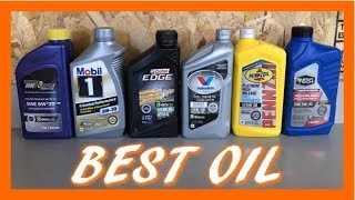 Synthetic Motor Oil Comparison  Which Engine Oil is Best [upl. by Dixie768]