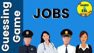 Jobs And Occupations ESL Game  English Vocabulary Games [upl. by Yespmed700]